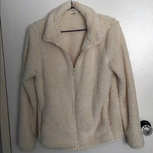 Cozy teddy jacket